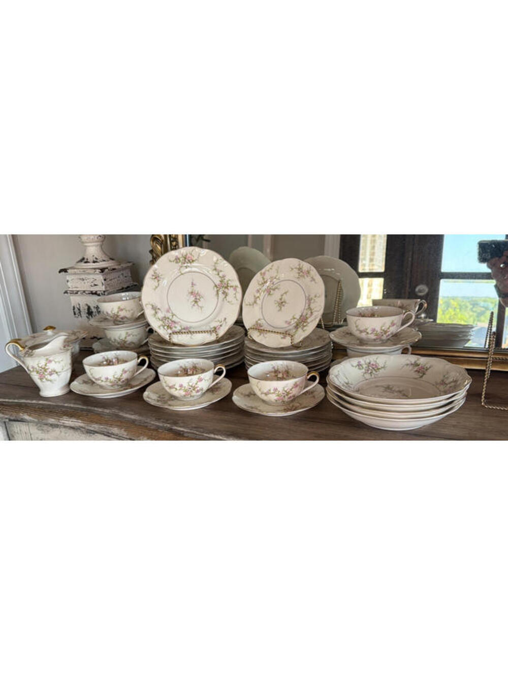 Theodore Haviland Rosalinde NY China 37 Piece Set